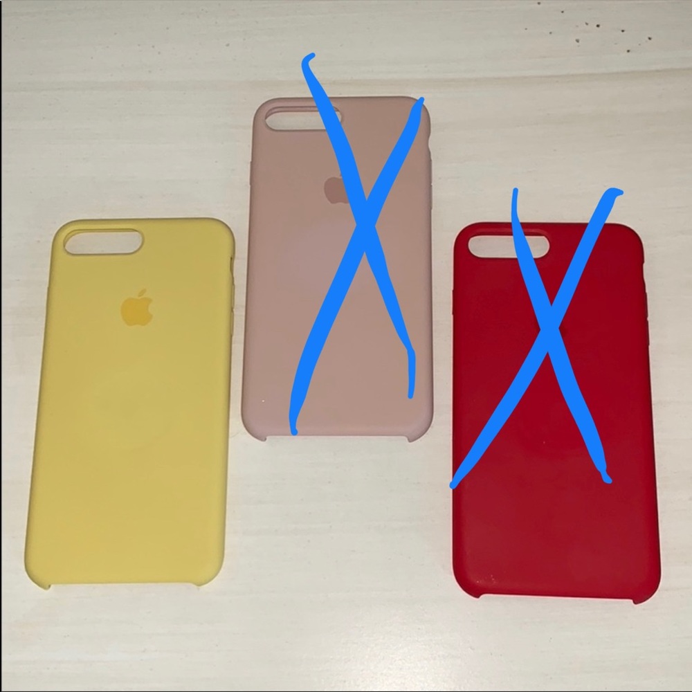 Apple iPhone 7/8 Plus Silicone Phone Case - Yellow